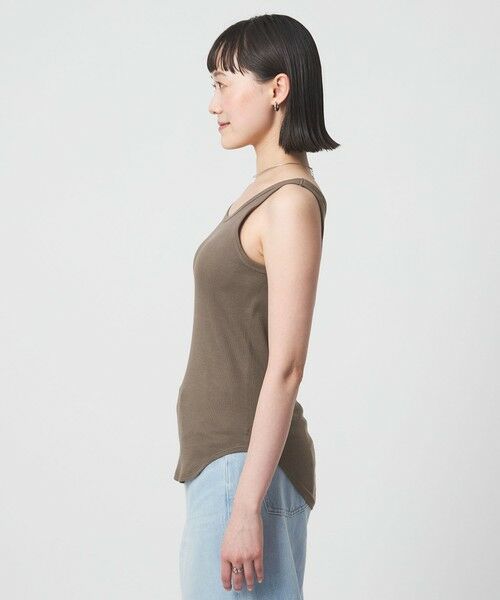 green label relaxing / グリーンレーベル リラクシング タンクトップ | ベーシック リブ タンクトップ | 詳細17