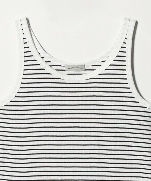 green label relaxing / グリーンレーベル リラクシング タンクトップ | ベーシック リブ タンクトップ | 詳細29