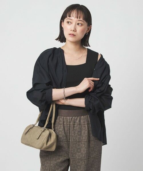 green label relaxing / グリーンレーベル リラクシング タンクトップ | ニット タンクトップ ウォッシャブル | 詳細2