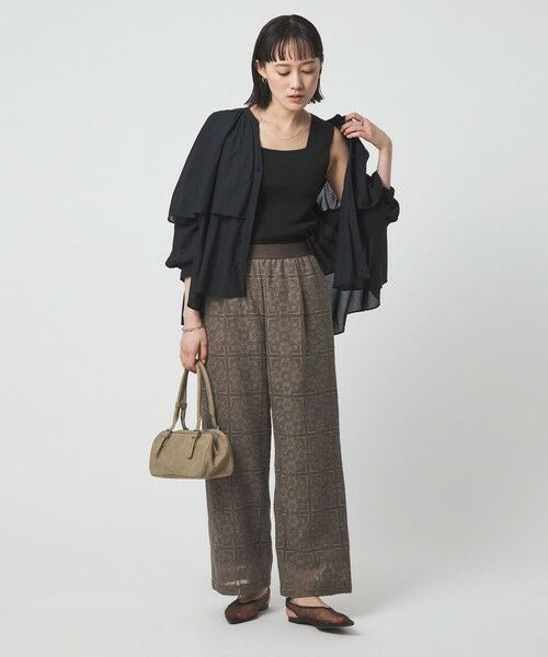 green label relaxing / グリーンレーベル リラクシング タンクトップ | ニット タンクトップ ウォッシャブル | 詳細3