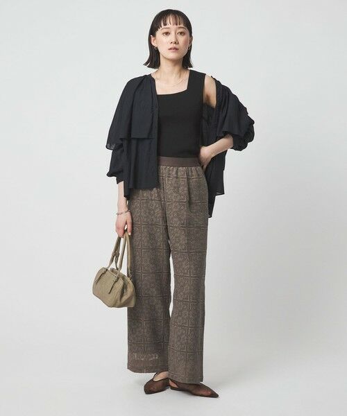 green label relaxing / グリーンレーベル リラクシング タンクトップ | ニット タンクトップ ウォッシャブル | 詳細4