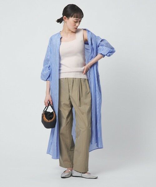 green label relaxing / グリーンレーベル リラクシング タンクトップ | ニット タンクトップ ウォッシャブル | 詳細7