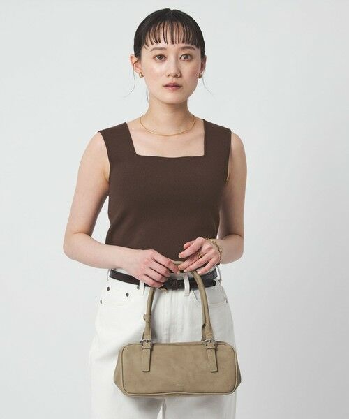 green label relaxing / グリーンレーベル リラクシング タンクトップ | ニット タンクトップ ウォッシャブル | 詳細14