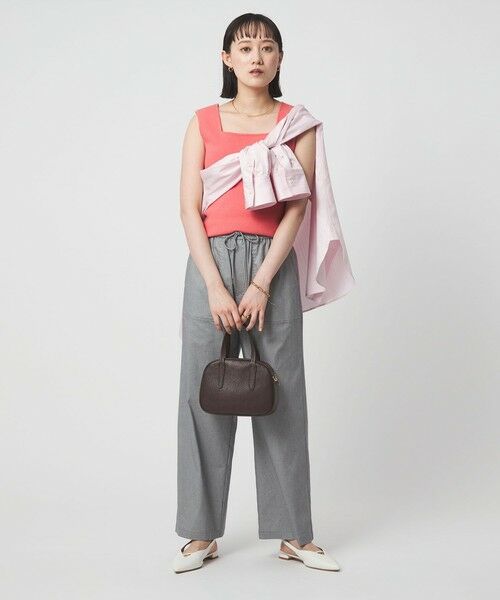 green label relaxing / グリーンレーベル リラクシング タンクトップ | ニット タンクトップ ウォッシャブル | 詳細20