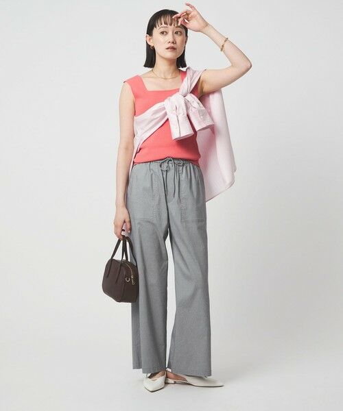 green label relaxing / グリーンレーベル リラクシング タンクトップ | ニット タンクトップ ウォッシャブル | 詳細21