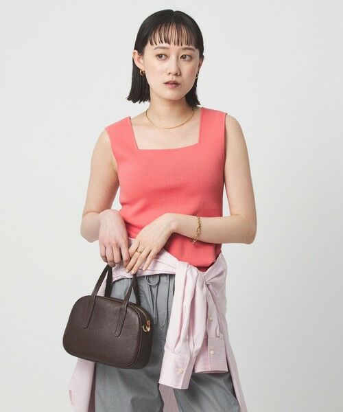 green label relaxing / グリーンレーベル リラクシング タンクトップ | ニット タンクトップ ウォッシャブル | 詳細22