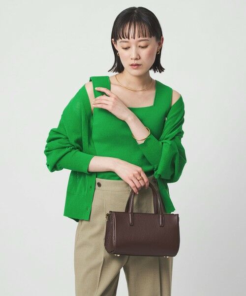 green label relaxing / グリーンレーベル リラクシング タンクトップ | ニット タンクトップ ウォッシャブル | 詳細26