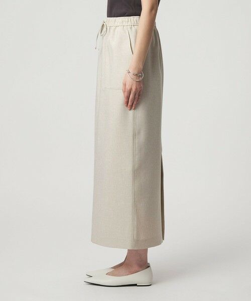 green label relaxing / グリーンレーベル リラクシング ロング・マキシ丈スカート | ［size SHORTあり］スラブオックス スカート マシンウォッシャブル | 詳細5