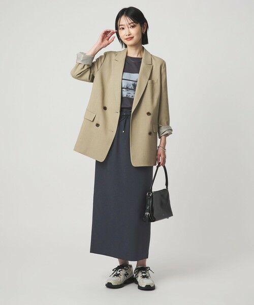 green label relaxing / グリーンレーベル リラクシング ロング・マキシ丈スカート | ［size SHORTあり］スラブオックス スカート マシンウォッシャブル | 詳細19