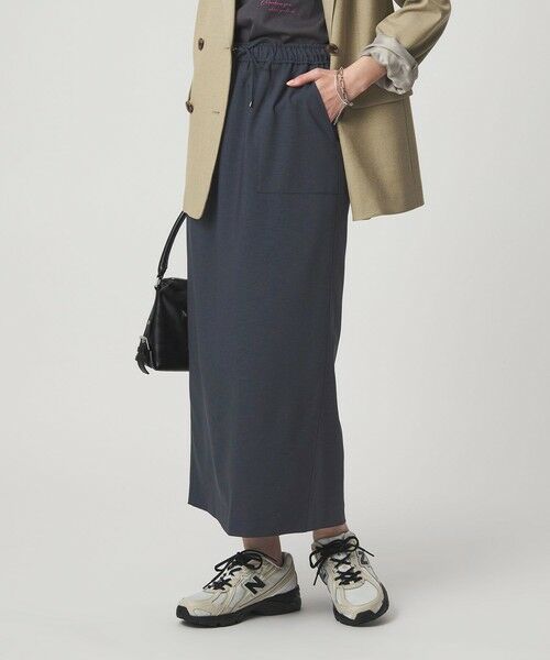 green label relaxing / グリーンレーベル リラクシング ロング・マキシ丈スカート | ［size SHORTあり］スラブオックス スカート マシンウォッシャブル | 詳細17