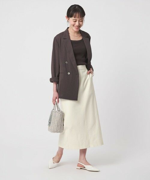 green label relaxing / グリーンレーベル リラクシング ロング・マキシ丈スカート | 【WEB限定】［size SHORT/TALLあり］オルマイ タイト スカート | 詳細7