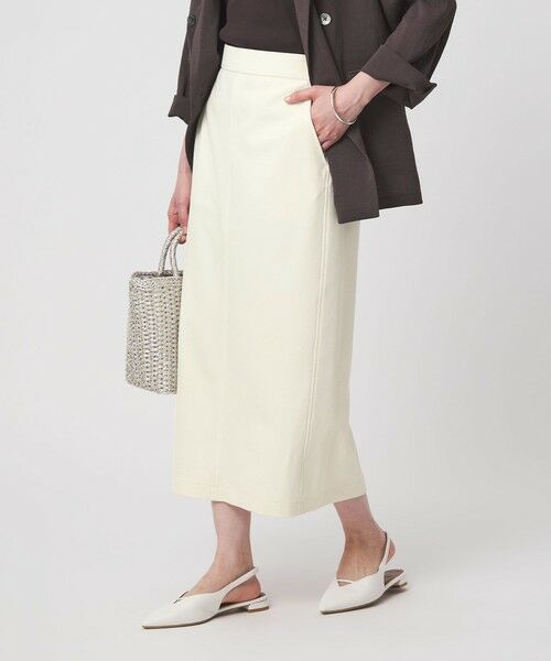 green label relaxing / グリーンレーベル リラクシング ロング・マキシ丈スカート | 【WEB限定】［size SHORT/TALLあり］オルマイ タイト スカート | 詳細4