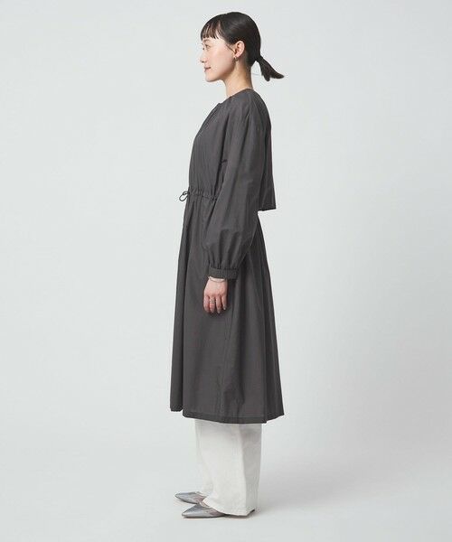 green label relaxing / グリーンレーベル リラクシング その他アウター | ギャザー ドロスト コート 撥水 | 詳細9