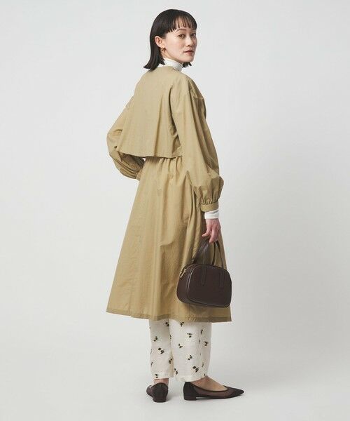 green label relaxing / グリーンレーベル リラクシング その他アウター | ギャザー ドロスト コート 撥水 | 詳細26