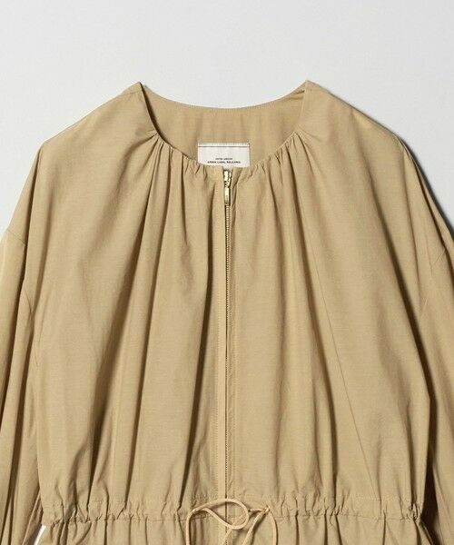 green label relaxing / グリーンレーベル リラクシング その他アウター | ギャザー ドロスト コート 撥水 | 詳細28