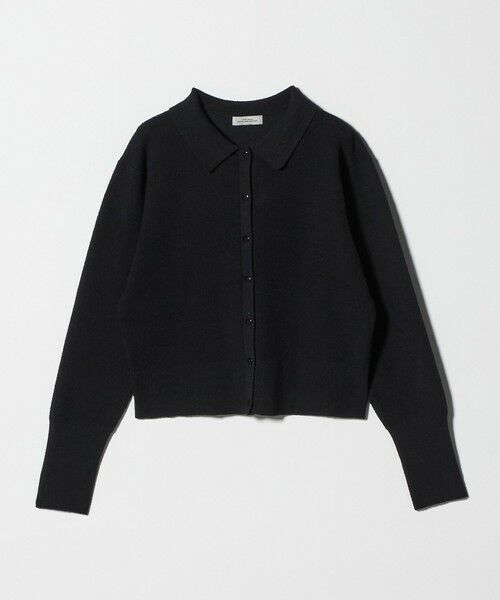 green label relaxing / グリーンレーベル リラクシング カーディガン・ボレロ | ブークレ ポロカーディガン ウォッシャブル | 詳細11