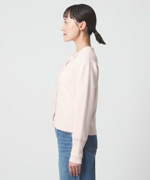 green label relaxing / グリーンレーベル リラクシング カーディガン・ボレロ | ブークレ ポロカーディガン ウォッシャブル | 詳細19