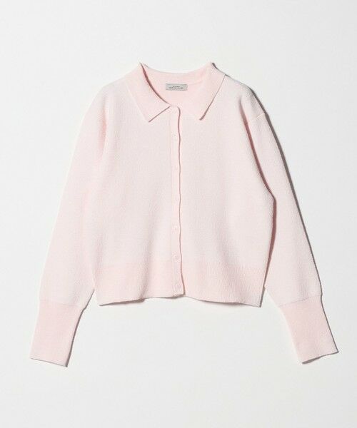 green label relaxing / グリーンレーベル リラクシング カーディガン・ボレロ | ブークレ ポロカーディガン ウォッシャブル | 詳細21