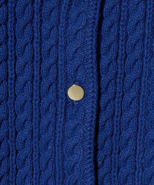 green label relaxing / グリーンレーベル リラクシング カーディガン・ボレロ | ケーブル ニット カーディガン ウォッシャブル | 詳細18