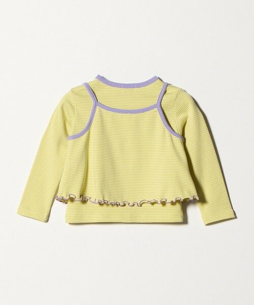 green label relaxing / グリーンレーベル リラクシング カットソー | ボーダーTシャツ＋キャミソール セット / キッズ 100cm-130cm | 詳細19