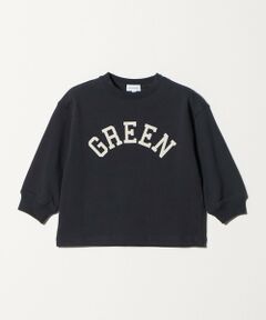 green label relaxing / グリーンレーベル リラクシング カットソー | GREENロゴ ロングTシャツ / キッズ  100cm-160cm