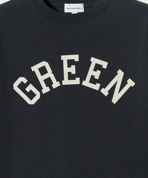 green label relaxing / グリーンレーベル リラクシング カットソー | GREENロゴ ロングTシャツ / キッズ  100cm-160cm | 詳細15