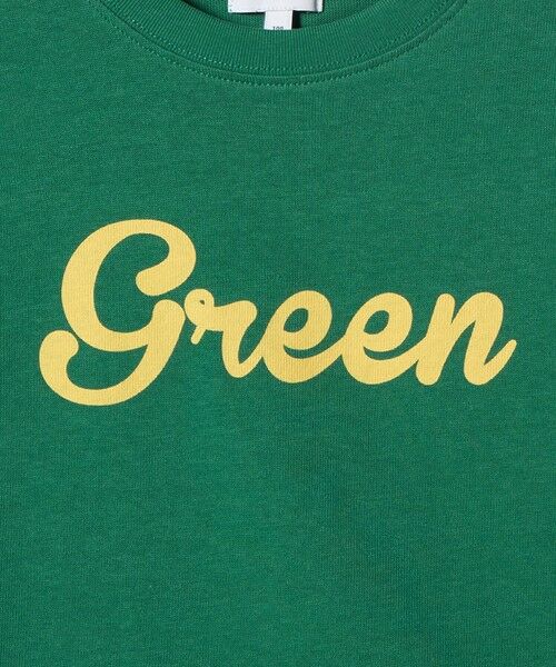 green label relaxing / グリーンレーベル リラクシング カットソー | GREENロゴ ロングTシャツ / キッズ  100cm-160cm | 詳細17