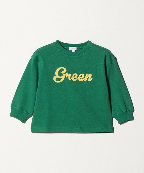 green label relaxing / グリーンレーベル リラクシング カットソー | GREENロゴ ロングTシャツ / キッズ  100cm-160cm | 詳細24