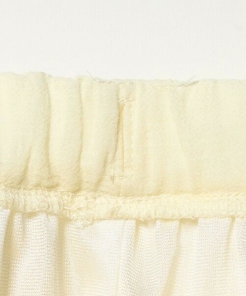 green label relaxing / グリーンレーベル リラクシング ロング・マキシ丈スカート | 楊柳フリル ロングスカート / キッズ  110cm-130cm | 詳細12