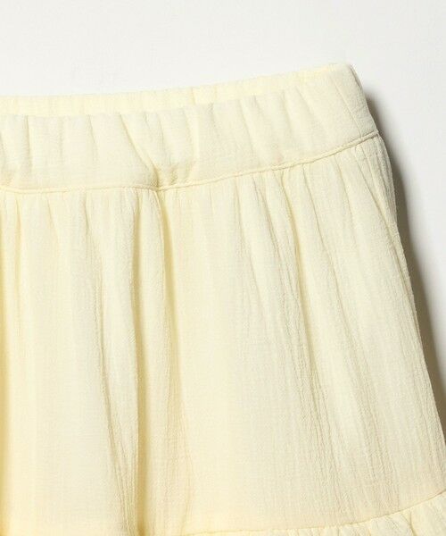 green label relaxing / グリーンレーベル リラクシング ロング・マキシ丈スカート | 楊柳フリル ロングスカート / キッズ  110cm-130cm | 詳細9