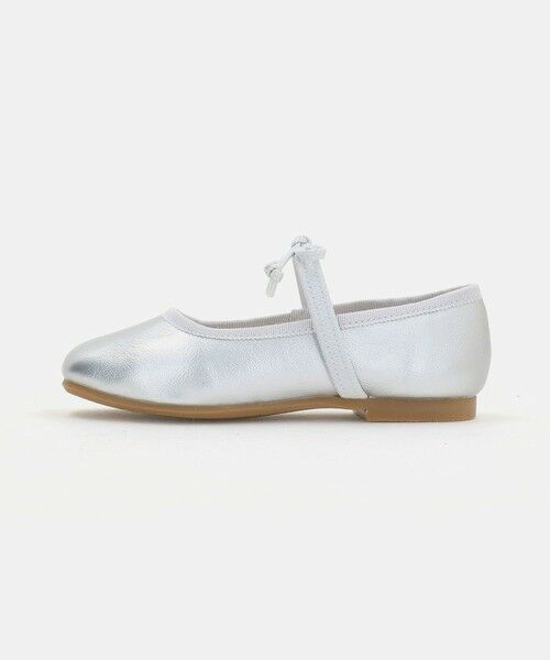 green label relaxing / グリーンレーベル リラクシング フラットシューズ | スクエアリボン フラットシューズ / キッズ 17cm-23cm | 詳細1