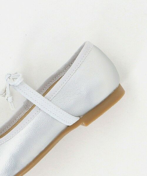 green label relaxing / グリーンレーベル リラクシング フラットシューズ | スクエアリボン フラットシューズ / キッズ 17cm-23cm | 詳細3