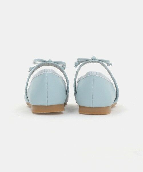 green label relaxing / グリーンレーベル リラクシング フラットシューズ | スクエアリボン フラットシューズ / キッズ 17cm-23cm | 詳細8