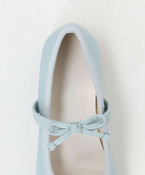 green label relaxing / グリーンレーベル リラクシング フラットシューズ | スクエアリボン フラットシューズ / キッズ 17cm-23cm | 詳細10
