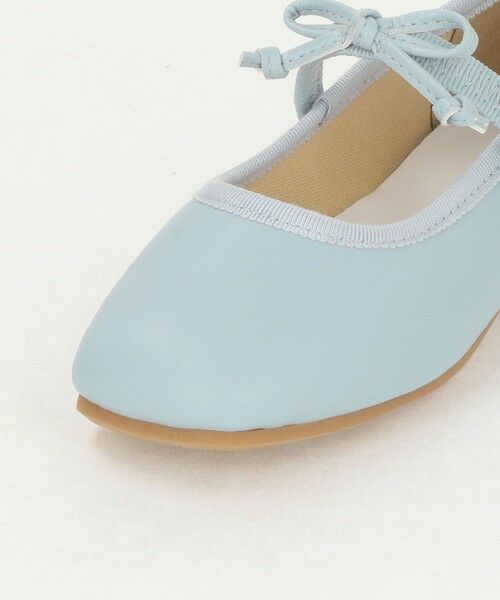 green label relaxing / グリーンレーベル リラクシング フラットシューズ | スクエアリボン フラットシューズ / キッズ 17cm-23cm | 詳細11