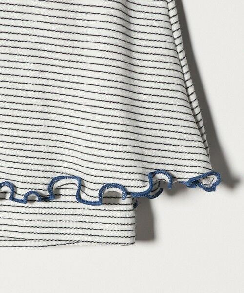 green label relaxing / グリーンレーベル リラクシング カットソー | ボーダーTシャツ＋キャミソール セット / キッズ 140cm-160cm | 詳細5