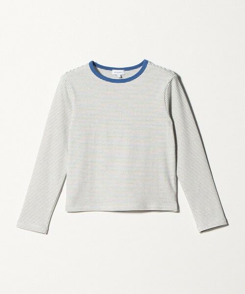 green label relaxing / グリーンレーベル リラクシング カットソー | ボーダーTシャツ＋キャミソール セット / キッズ 140cm-160cm | 詳細8