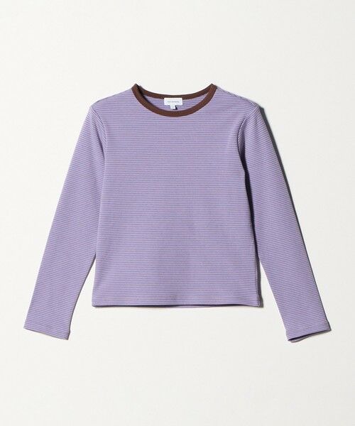 green label relaxing / グリーンレーベル リラクシング カットソー | ボーダーTシャツ＋キャミソール セット / キッズ 140cm-160cm | 詳細21