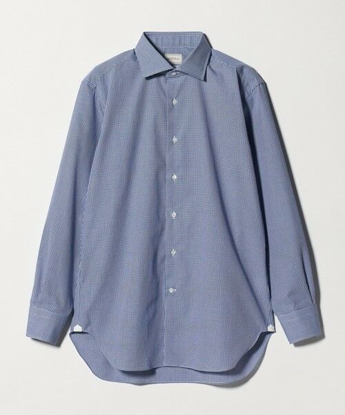 green label relaxing / グリーンレーベル リラクシング シャツ・ブラウス | MADE BY HITOYOSHI ギンガムチェック ワイドカラー ドレスシャツ | 詳細1