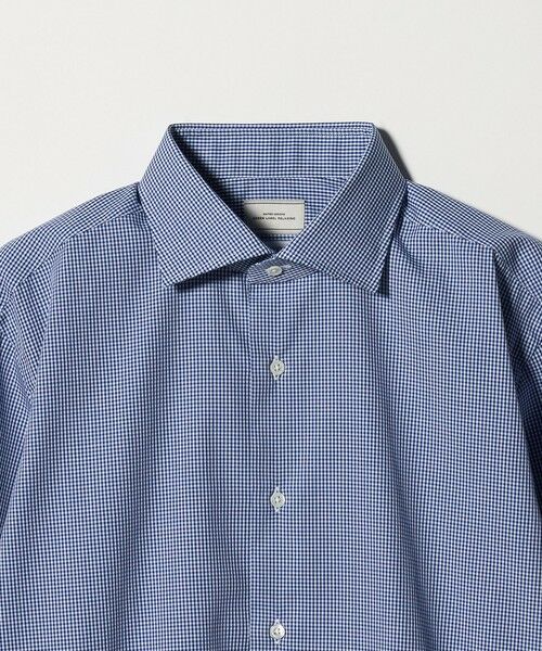 green label relaxing / グリーンレーベル リラクシング シャツ・ブラウス | MADE BY HITOYOSHI ギンガムチェック ワイドカラー ドレスシャツ | 詳細3