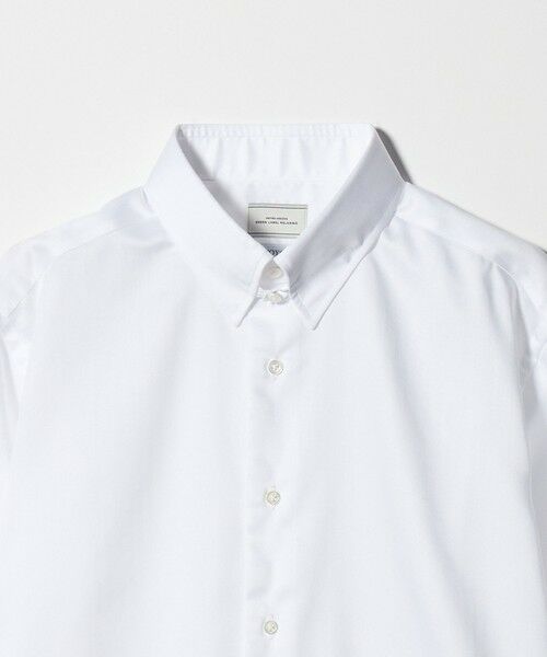 green label relaxing / グリーンレーベル リラクシング シャツ・ブラウス | MADE BY HITOYOSHI ヘリンボーン タブカラー ドレスシャツ | 詳細3