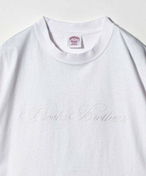 green label relaxing / グリーンレーベル リラクシング Tシャツ | ＜Brooks Brothers＞エンブレム Tシャツ | 詳細3