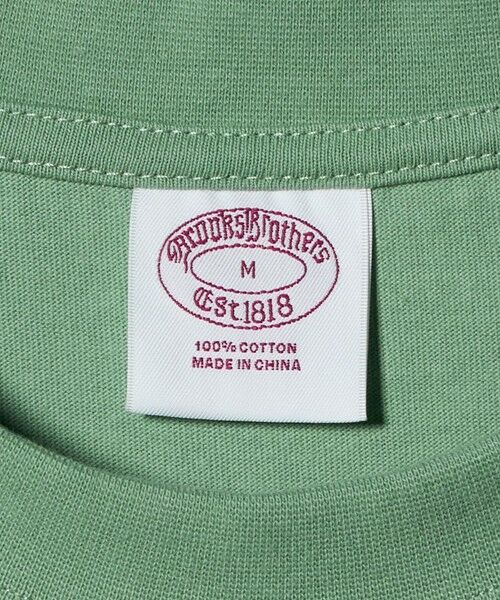 green label relaxing / グリーンレーベル リラクシング Tシャツ | ＜Brooks Brothers＞エンブレム Tシャツ | 詳細10