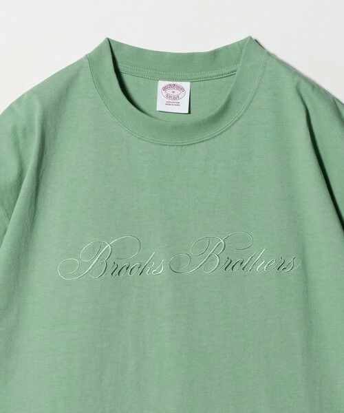 green label relaxing / グリーンレーベル リラクシング Tシャツ | ＜Brooks Brothers＞エンブレム Tシャツ | 詳細6