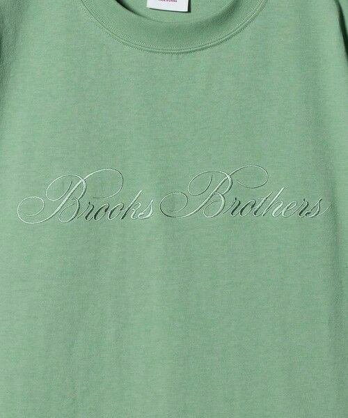 green label relaxing / グリーンレーベル リラクシング Tシャツ | ＜Brooks Brothers＞エンブレム Tシャツ | 詳細8