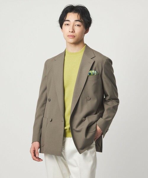 green label relaxing / グリーンレーベル リラクシング ニット・セーター | タック ピケ ビズ クルーネック ニット -ウォッシャブル- | 詳細10