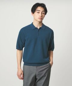 green label relaxing / グリーンレーベル リラクシング ポロシャツ | タック ピケ ニット ポロシャツ -ウォッシャブル-