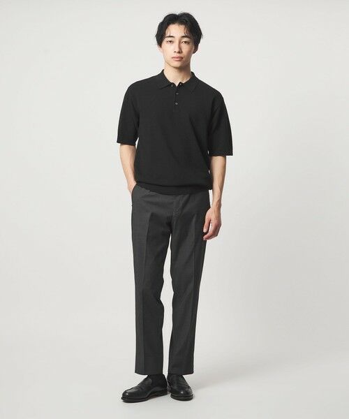 green label relaxing / グリーンレーベル リラクシング ポロシャツ | タック ピケ ニット ポロシャツ -ウォッシャブル- | 詳細3