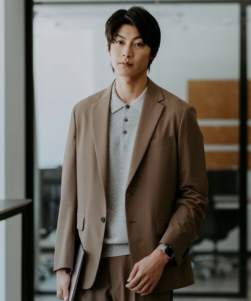 green label relaxing / グリーンレーベル リラクシング ポロシャツ | タック ピケ ニット ポロシャツ -ウォッシャブル- | 詳細7