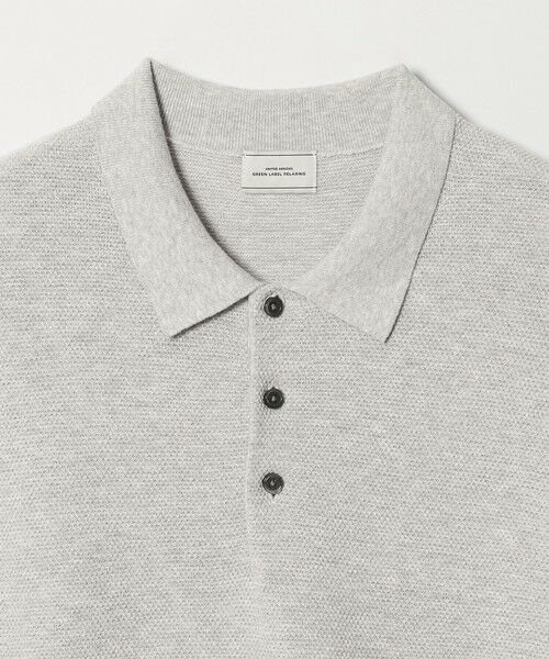 green label relaxing / グリーンレーベル リラクシング ポロシャツ | タック ピケ ニット ポロシャツ -ウォッシャブル- | 詳細15